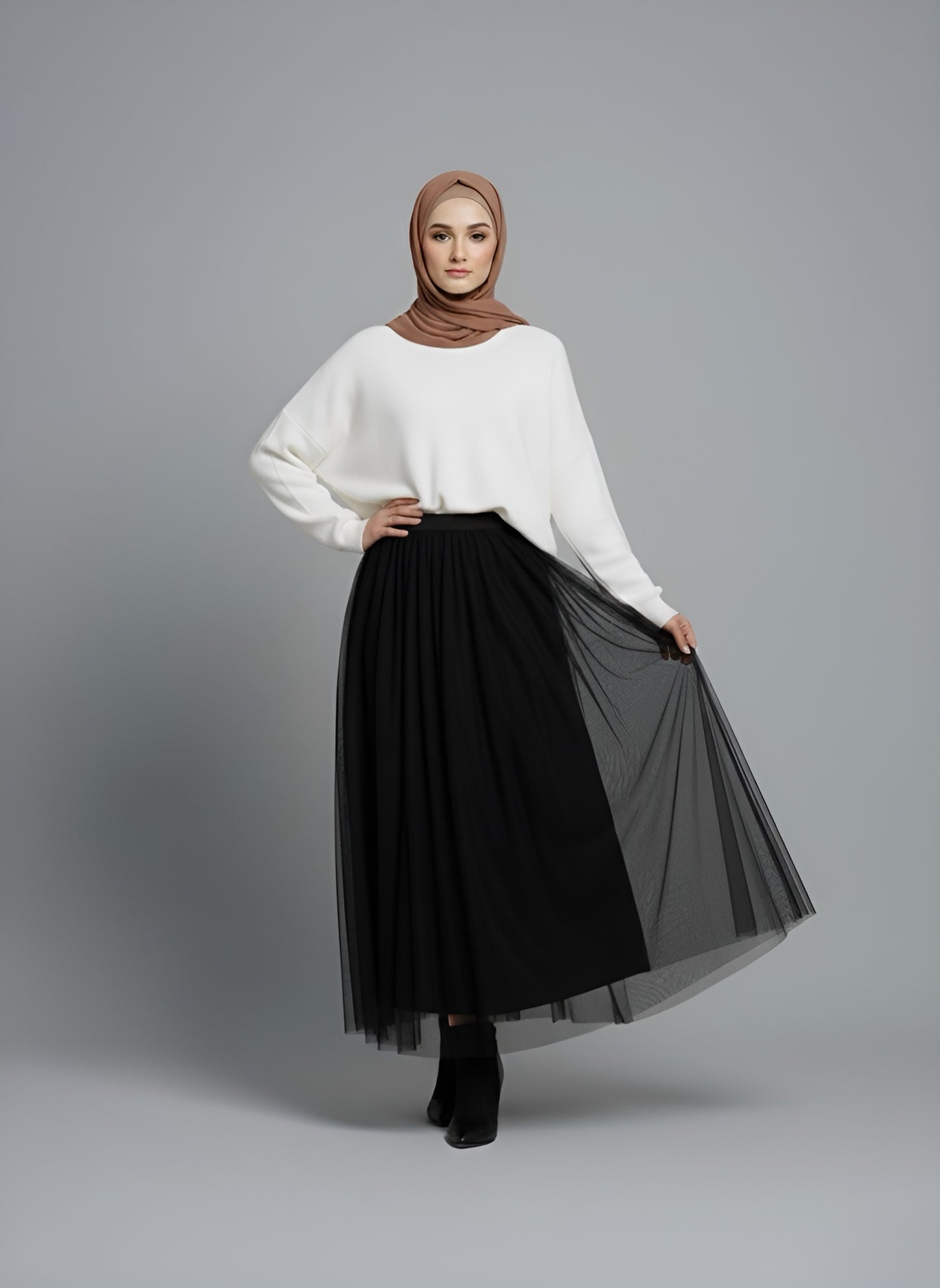 جيبة تول – أسود ملكي -ST1
