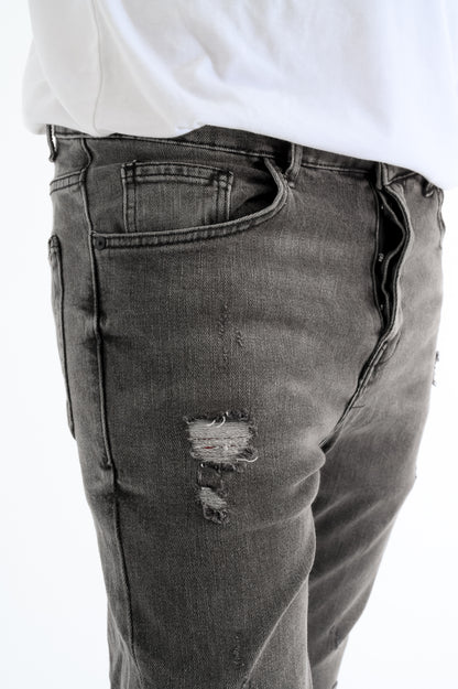 Dark Grey Casual Pants