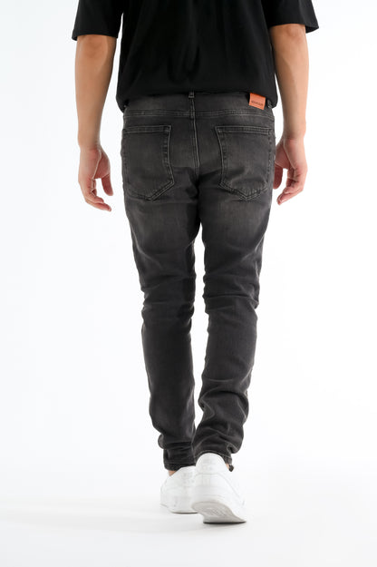 بنطلون جينز أسود كاجوال P-18