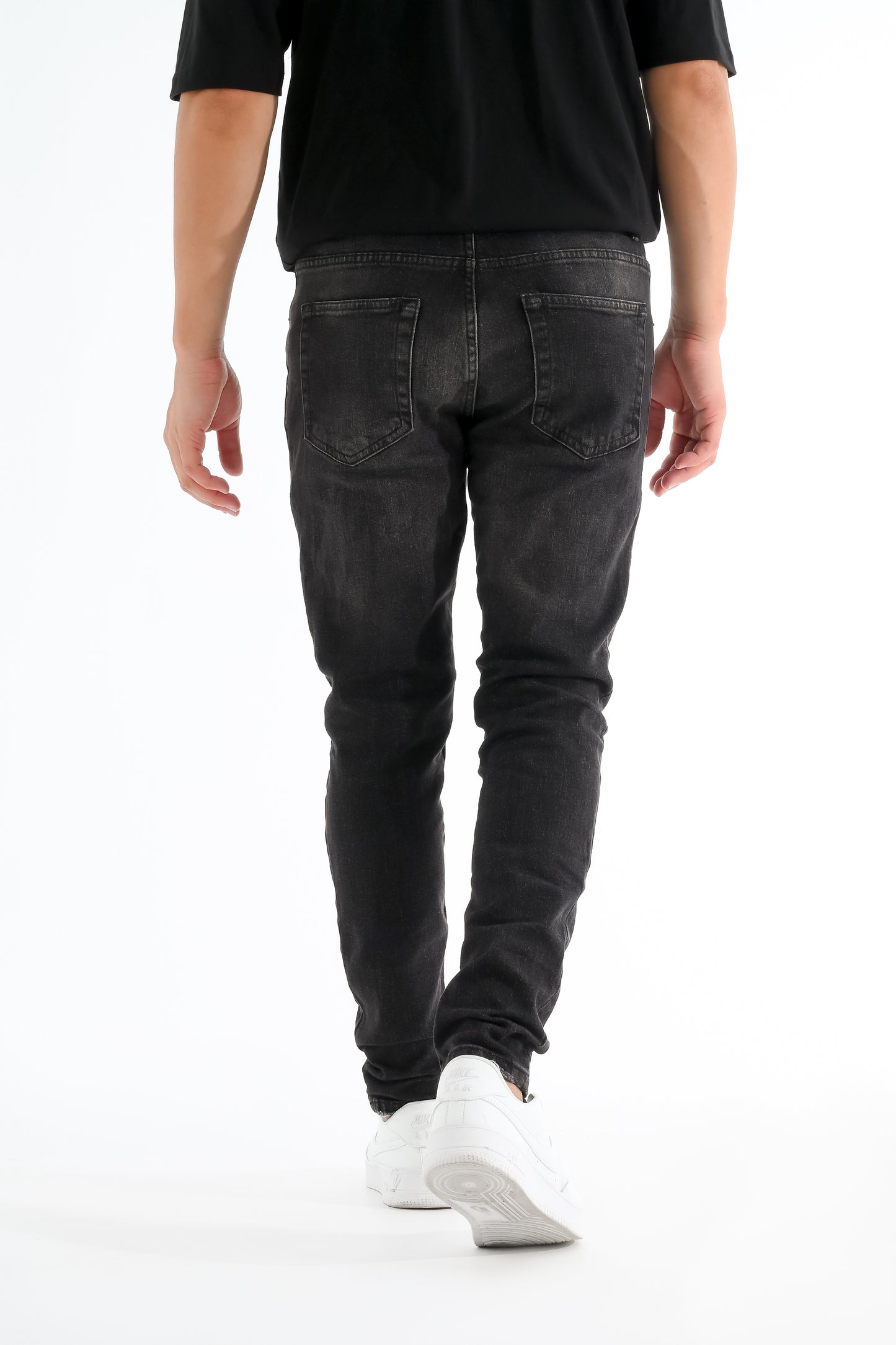 بنطلون جينز أسود كاجوال  P-19