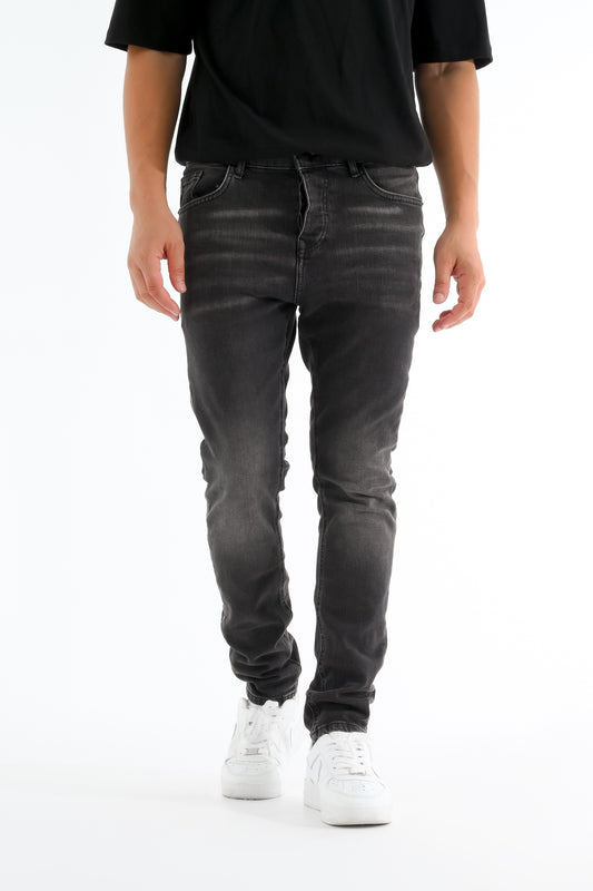 Casual black jeans
