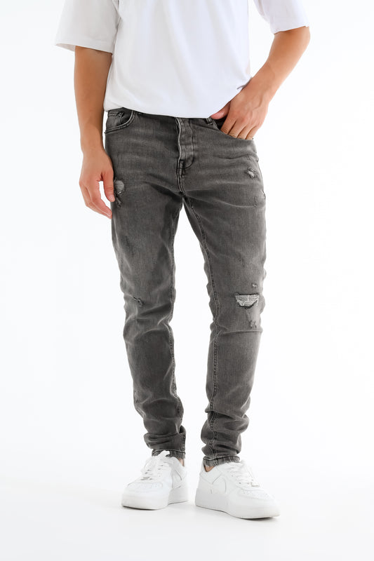 Dark Grey Casual Pants