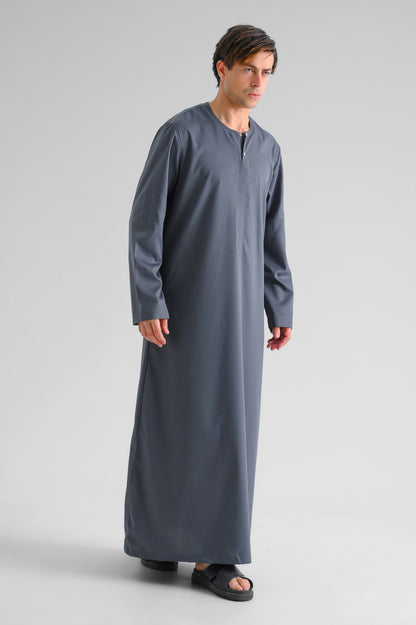 جلباب رمادي JA-GRA-001